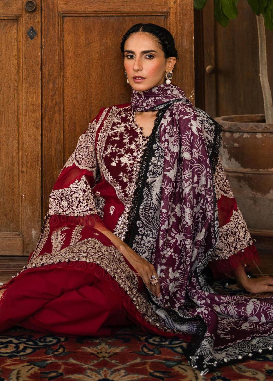 Buy Now, 3A - Muzlin Summer Vol.2 - Sana Safinaz - Shahana Collection 2023 - Wedding and Bridal Dresses