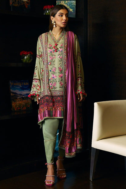 Shop Now - D#3B Muzlin Winter - Vol 1 - Sana Safinaz - Wedding and Bridal Party Dresses - Shahana Collection UK - Pakistani Designer Wear - Winter 2023