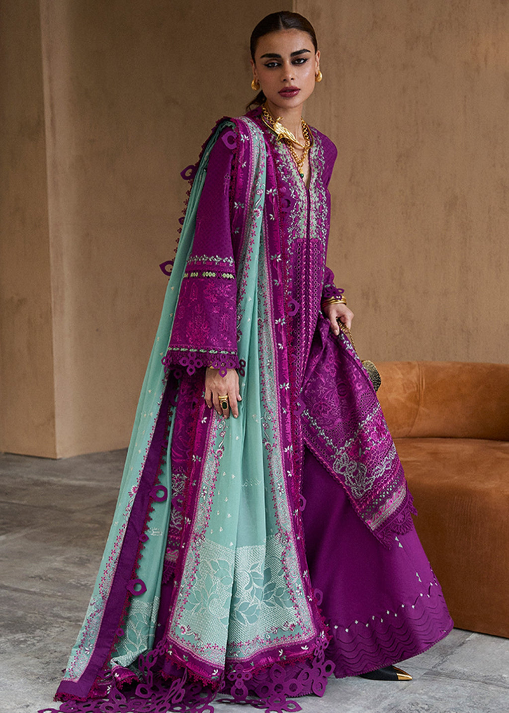 Oira by Suffuse Unstitched Lawn - Shahana Collection UK