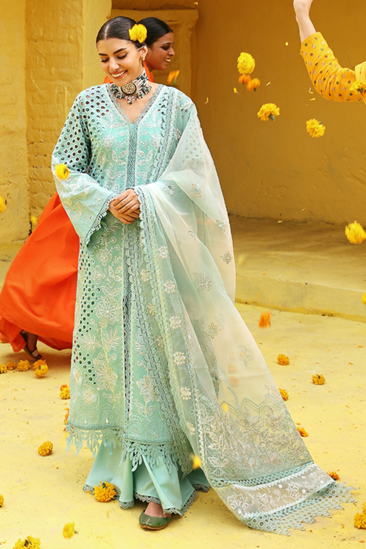 Shop Now, NDS-96 - Mehmaan Nawazi Eid Lawn 2023 - Nureh - Shahana Collection UK -  Wedding and Bridal Party Dresses - Eid Edit 2023