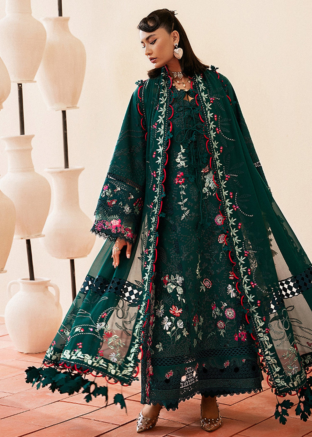 Lea by Suffuse Unstitched Lawn - Shahana Collection UK