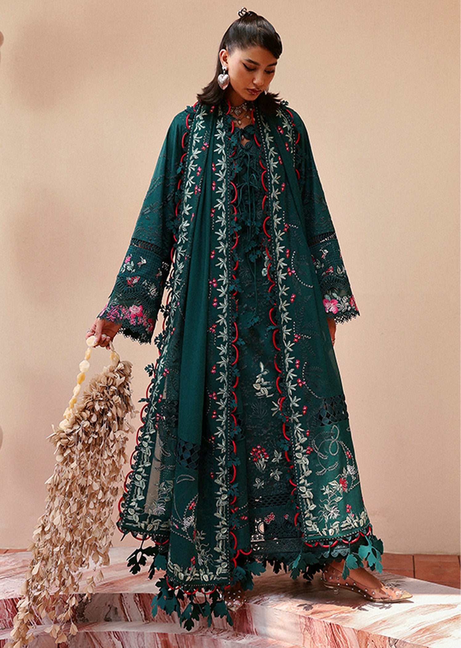 Lea by Suffuse Unstitched Lawn - Shahana Collection UK