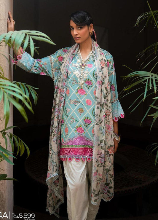 Buy Now, 4A - Muzlin Summer Vol.2 - Sana Safinaz - Shahana Collection 2023 - Wedding and Bridal Dresses