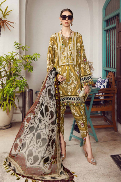 Buy Now - D#4A - M prints'23 - Shahana Collection UK - Wedding and Bridal Party Dresses - Winter 2023 - Cambric - Shahana Uk 