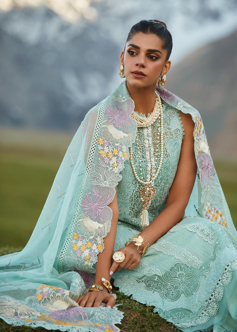 Shop Now, Pleated Perfection D4A - Luxe Lawn by Saira Shakira 2023 - Crimson - Shahana Collection UK - Wedding and Bridal Party Dresses - Eid Edit 2023