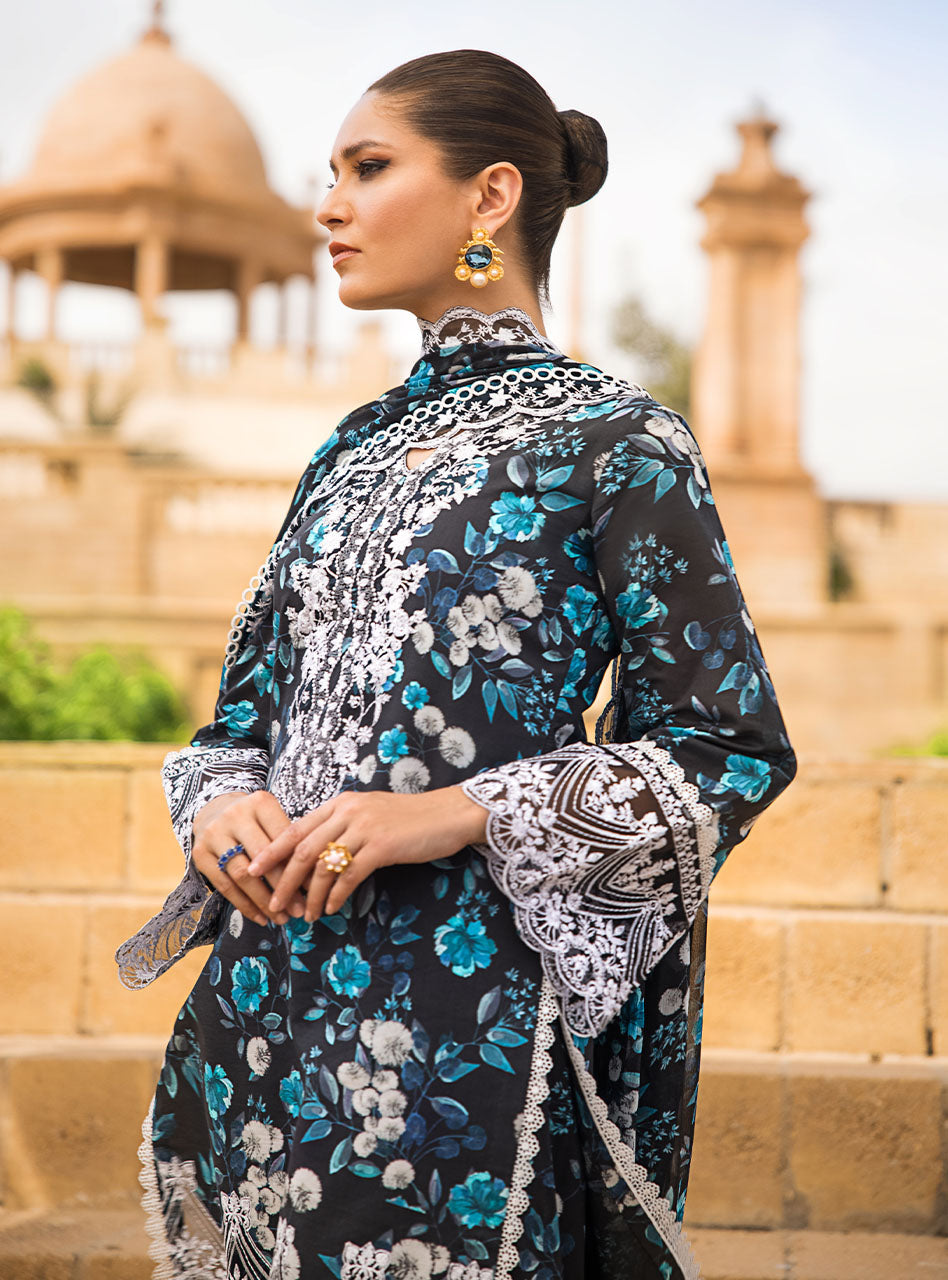 Buy Now, 4B PANCHI - Luxury Eid Lawn by Zainab Chottani 2023 - Shahana Collection UK - Zainab Chottani in UK 