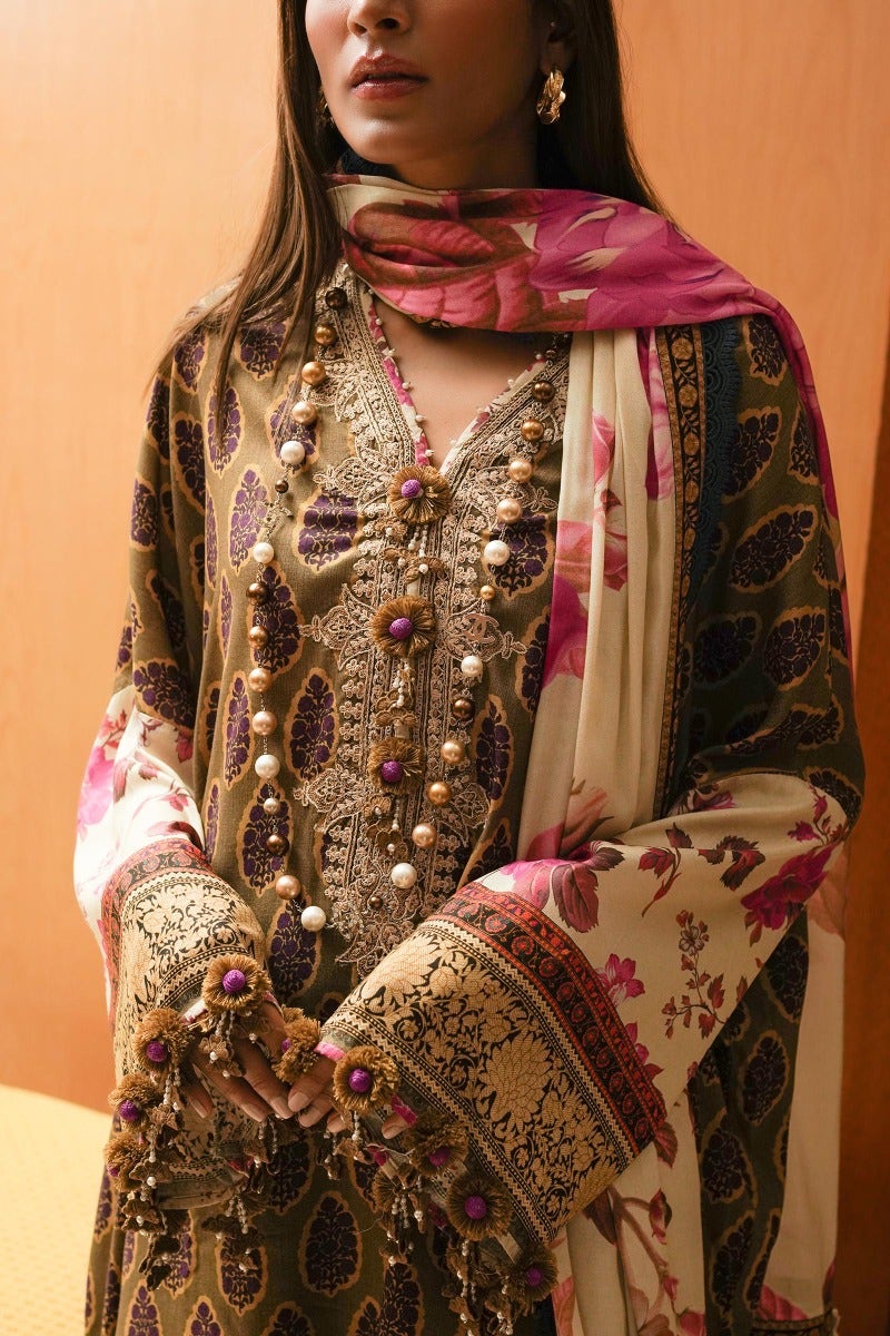Shop Now - D#4B Muzlin Winter - Vol 1 - Sana Safinaz - Wedding and Bridal Party Dresses - Shahana Collection UK - Pakistani Designer Wear - Winter 2023