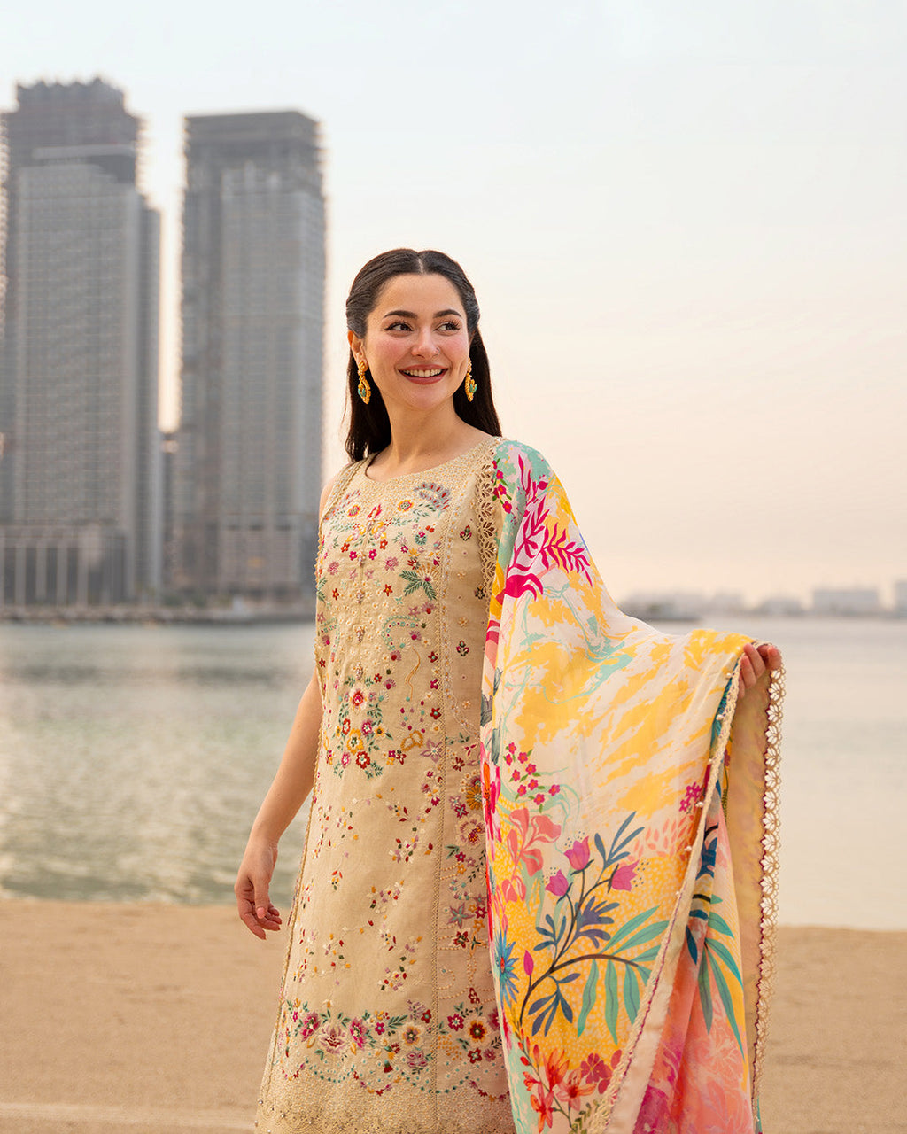 Merjem by Faiza Saqlain Unstitched - Shahana Collection UK