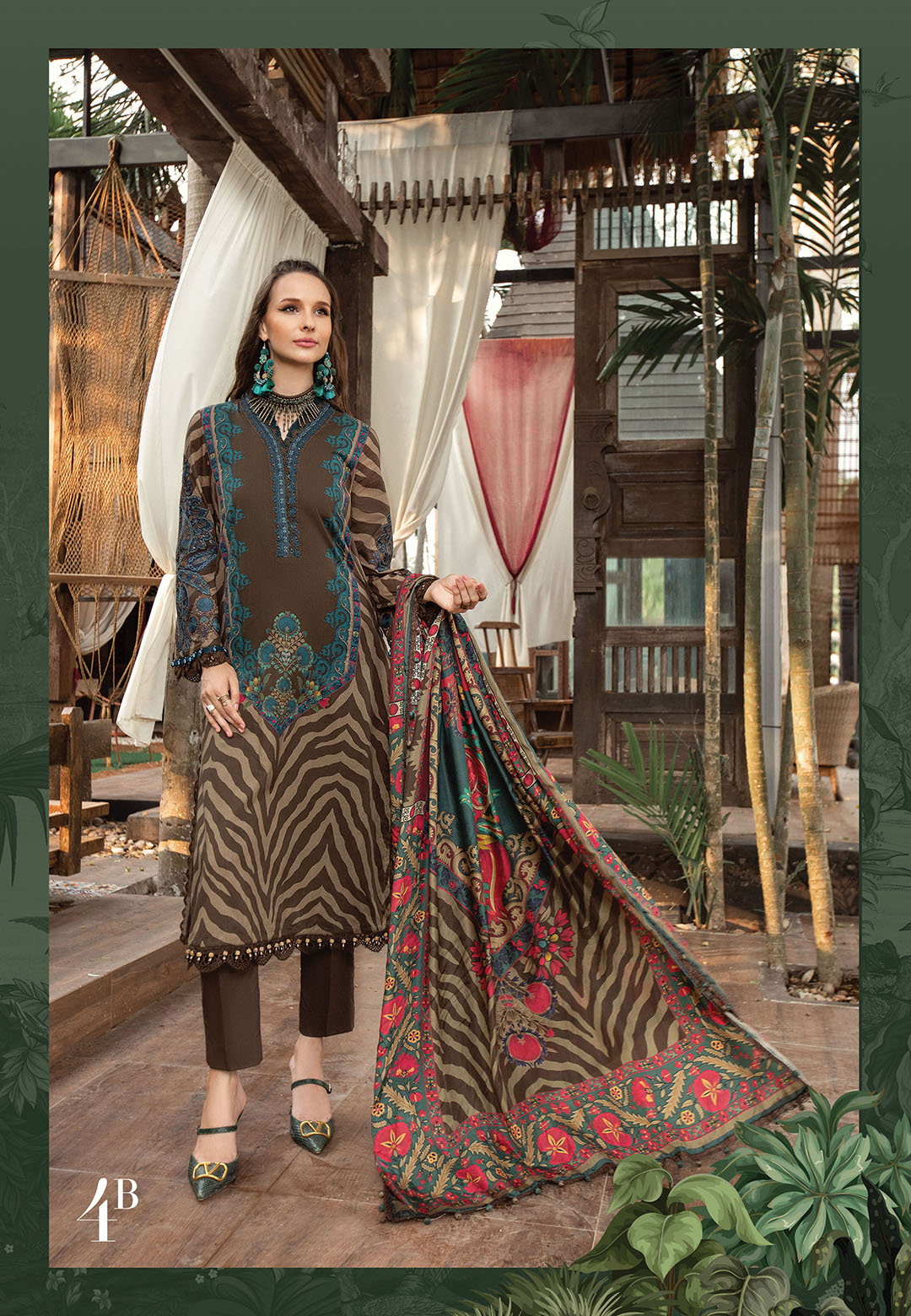 Buy Now, 4B - M Prints - Eid Edit 2023 - Maria. B in UK - Shahana Collection UK - Wedding and Bridal Party Dresses