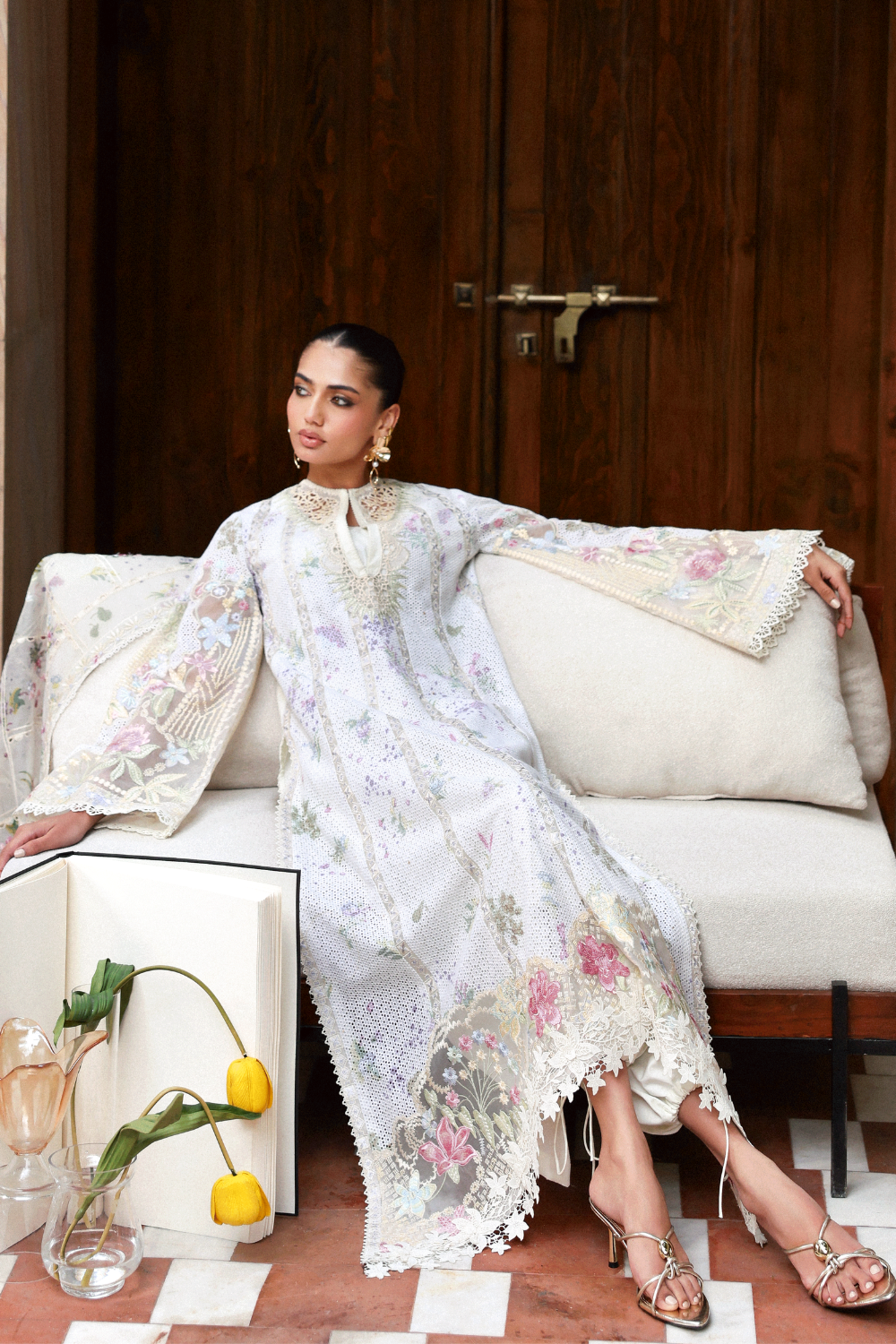 Zaria by Soraya Official Pret Suit - Shahana Collection UK