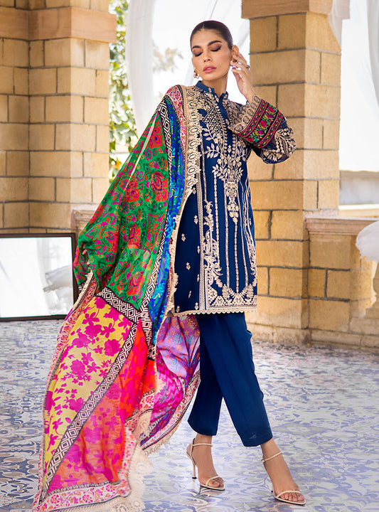 Buy Now, 5B GULFISHAN - Luxury Eid Lawn by Zainab Chottani 2023 - Shahana Collection UK - Zainab Chottani in UK 