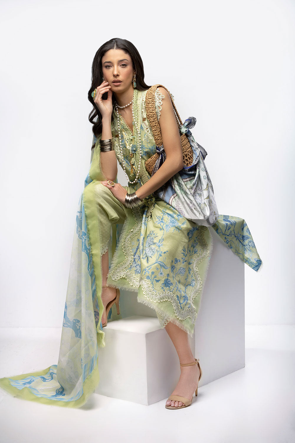 Buy Now, D#5A - Sobia Nazir Vital 2023 - Vol. 2 - Shahana Collection UK  - Wedding and Bridal Party Dresses - Sobia Nazir in UK - Summer Lawn 2023