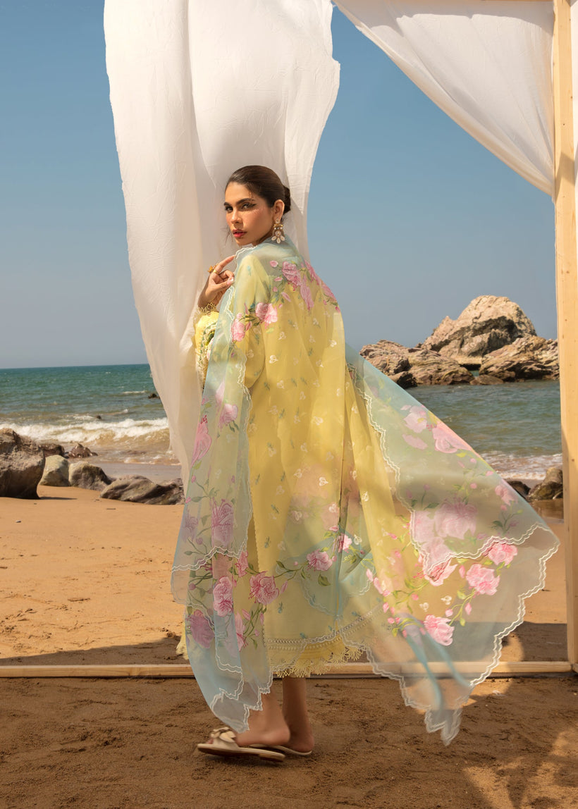 Buy Now, An Ode to Cross Stitch - 5B - Crimson Luxury Lawn 2023 - Saira Shakira - Shahana Collection UK - Wedding and Bridal Party Dresses