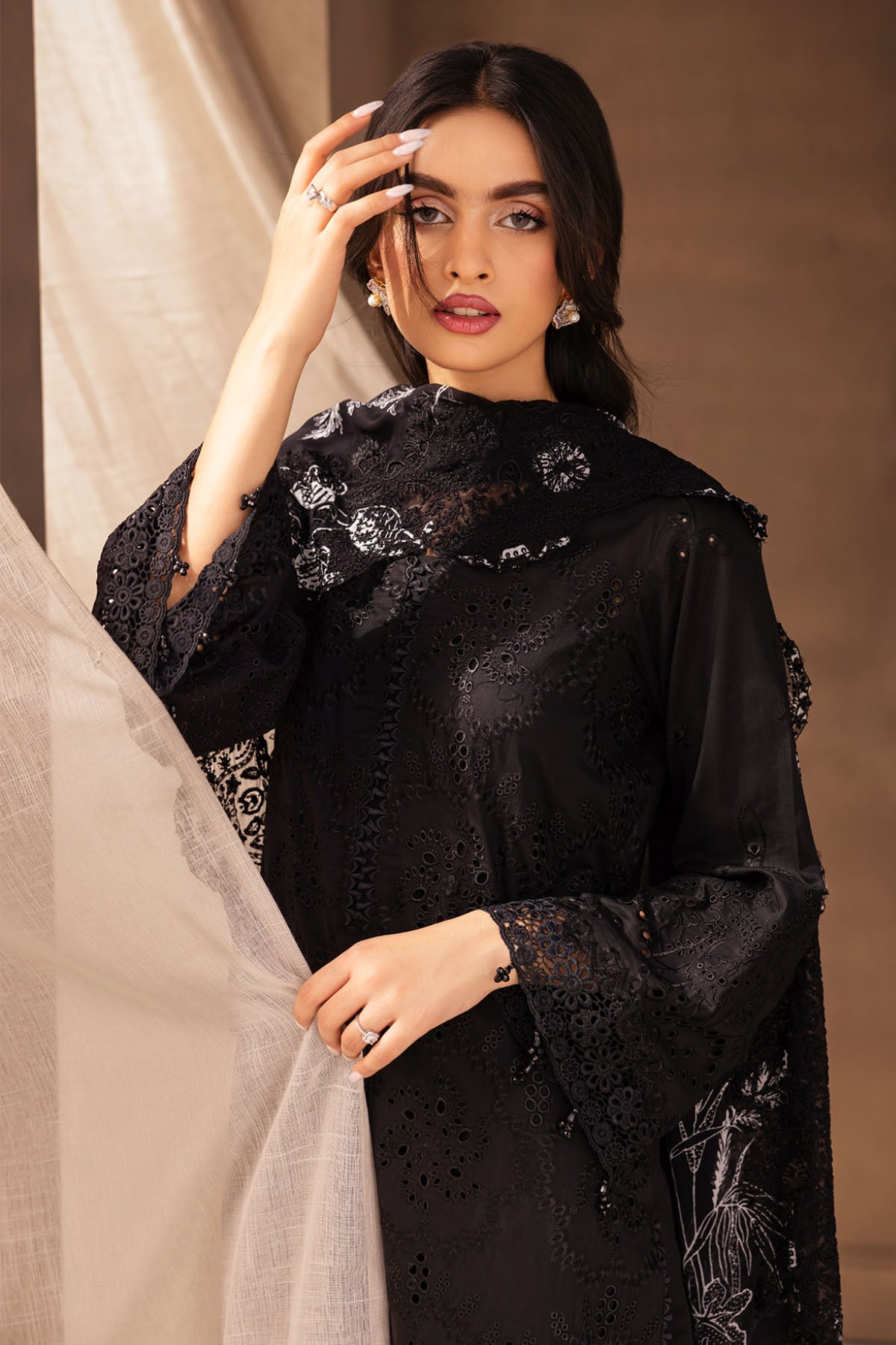 Buy Now, B-06 - KOYAL - Monochrome Collection 2023 - Nureh - Shahana Collection UK - Wedding and Bridal Party Dresses 