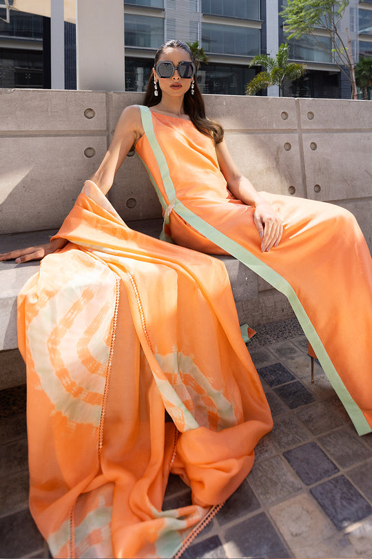 Buy Now - Apricot - Ayesha Shoaib Malik - Essentials - Shahana Collection UK - Wedding and Bridal Party Dresses - Shahana UK