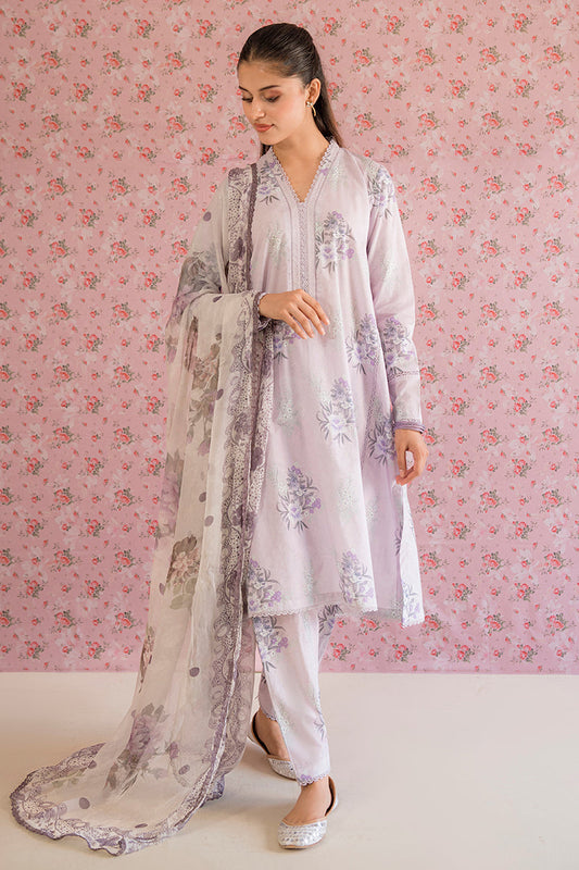 Buy Now - Winsome Orchid - Petals and Prints - Lawn Collection 2023 - Cross Stitch - Shahana Collection UK - Wedding and Bridal Party Dresses 