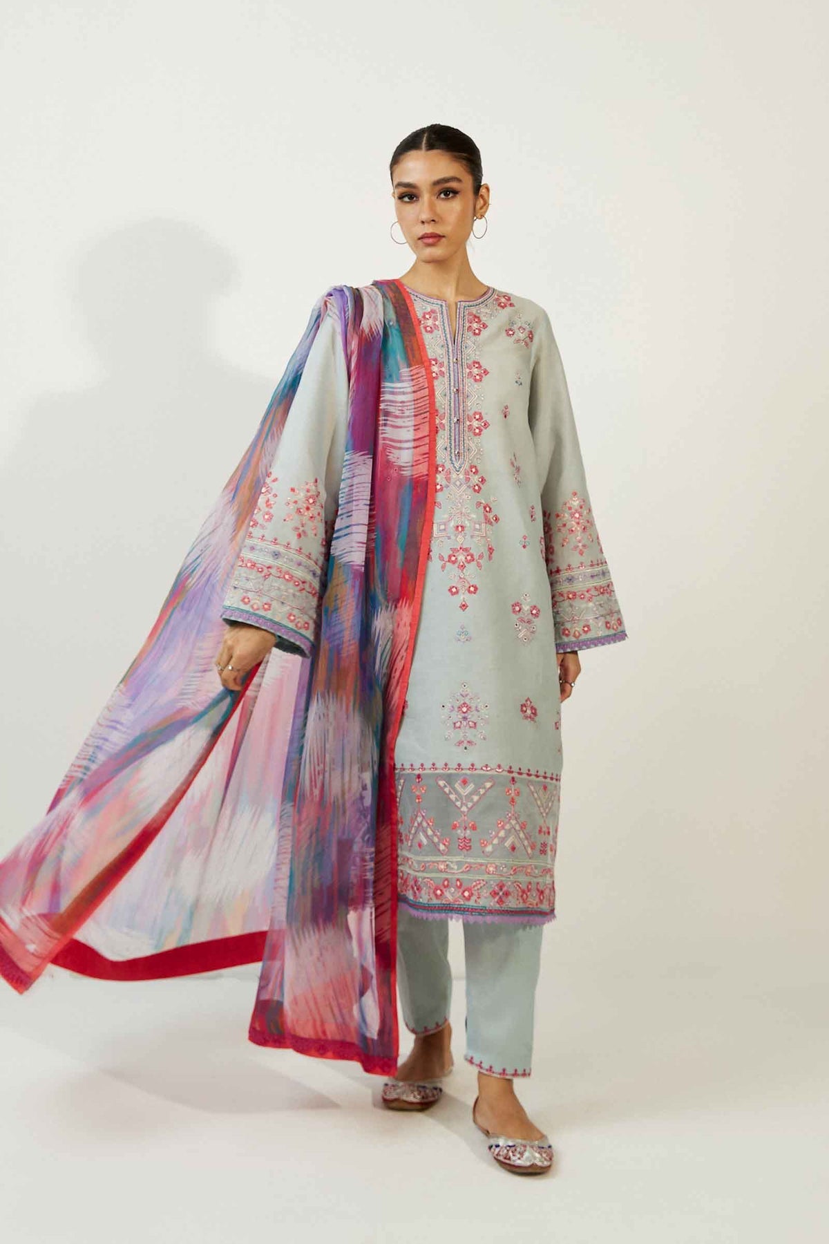 Buy Now, 7B - Coco Lawn Collection Vol.2 - Zara Shahjahan - Coco by Zara Shahjahan - Shahana Collection UK - Wedding and Bridal Party Dresses - Summer Lawn 2023