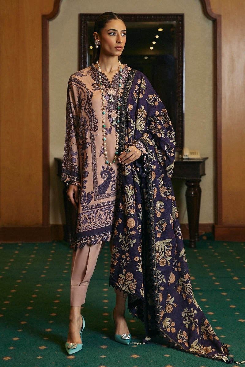 Shop Now - D#7B Muzlin Winter - Vol 1 - Sana Safinaz - Wedding and Bridal Party Dresses - Shahana Collection UK - Pakistani Designer Wear - Winter 2023