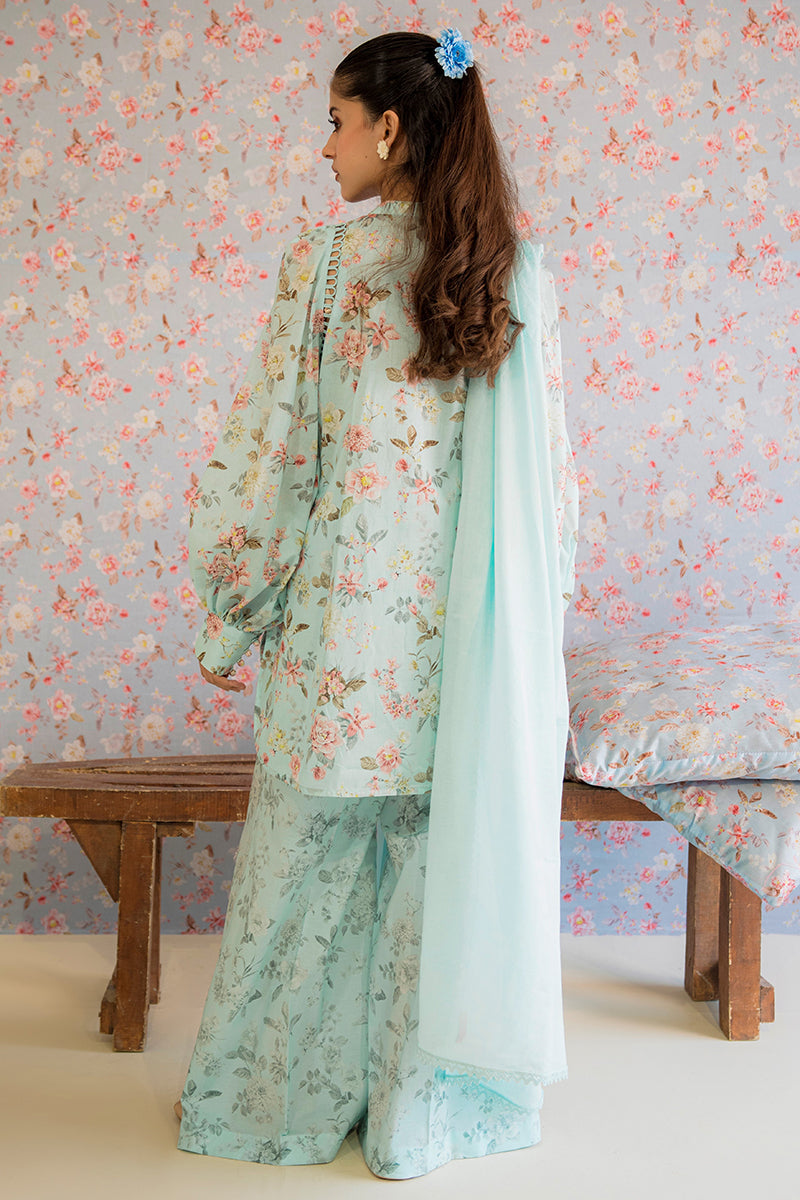 Buy Now - Carolina Grace - Petals and Prints - Lawn Collection 2023 - Cross Stitch - Shahana Collection UK - Wedding and Bridal Party Dresses 