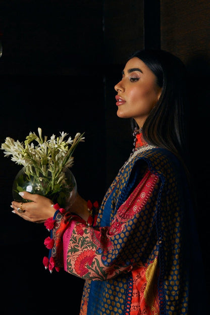 Shop Now - D#8B Muzlin Winter - Vol 1 - Sana Safinaz - Wedding and Bridal Party Dresses - Shahana Collection UK - Pakistani Designer Wear - Winter 2023