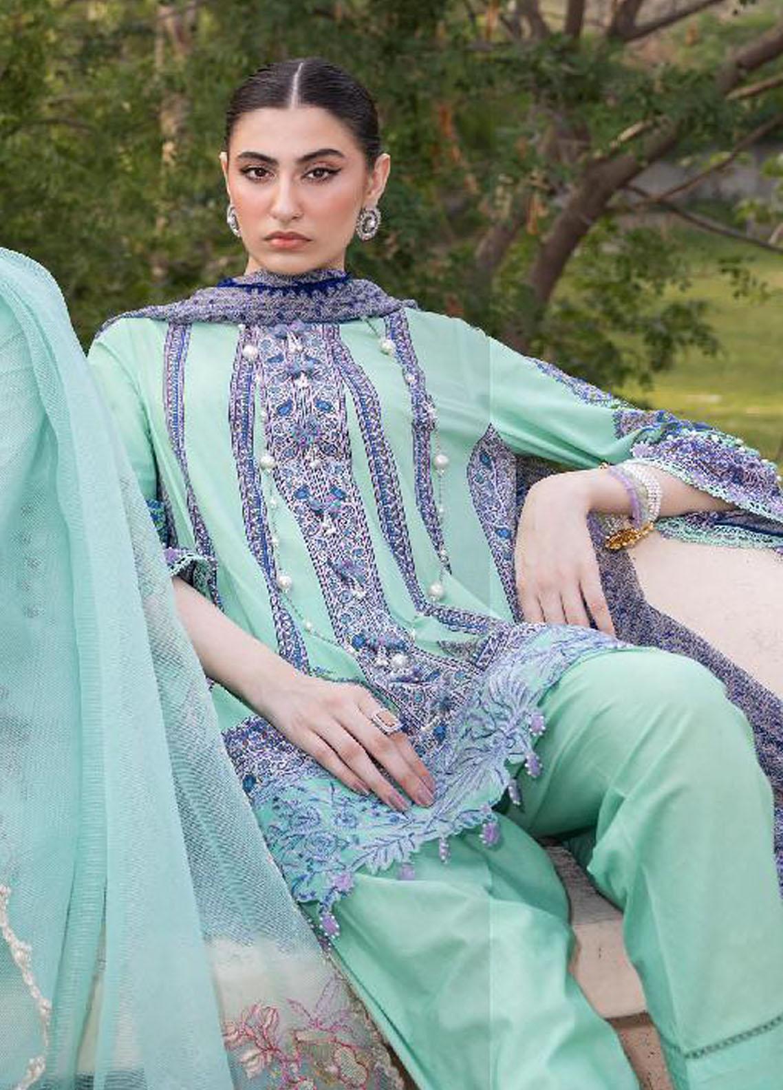 Buy Now, 9A - Muzlin Summer Vol.2 - Sana Safinaz - Shahana Collection 2023 - Wedding and Bridal Dresses