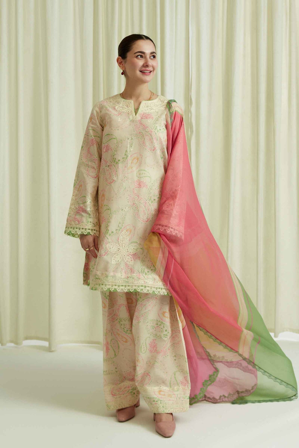Buy Now, 9B - Coco Lawn Collection Vol.2 - Zara Shahjahan - Coco by Zara Shahjahan - Shahana Collection UK - Wedding and Bridal Party Dresses - Summer Lawn 2023