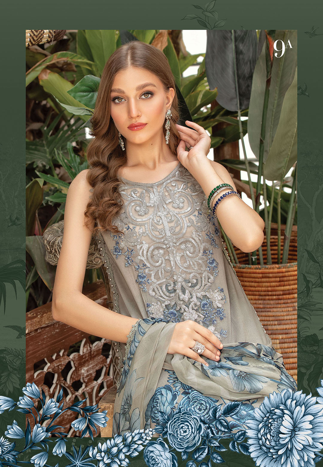 Buy Now, 9A - M Prints - Eid Edit 2023 - Maria. B in UK - Shahana Collection UK - Wedding and Bridal Party Dresses