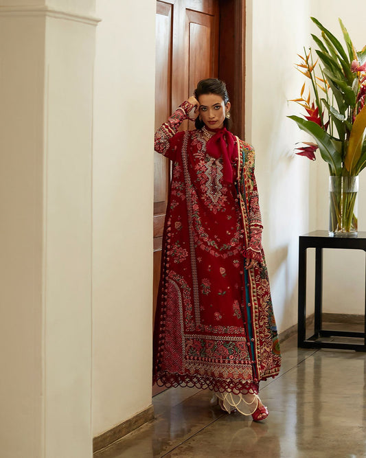 Buy Now - Aalia (8A) - Elan Lawn'23 - Shahana Collection UK - Summer Lawn - Pakistani Designer wear - Wedding and Brdial party wear dresses - Elan in UK 