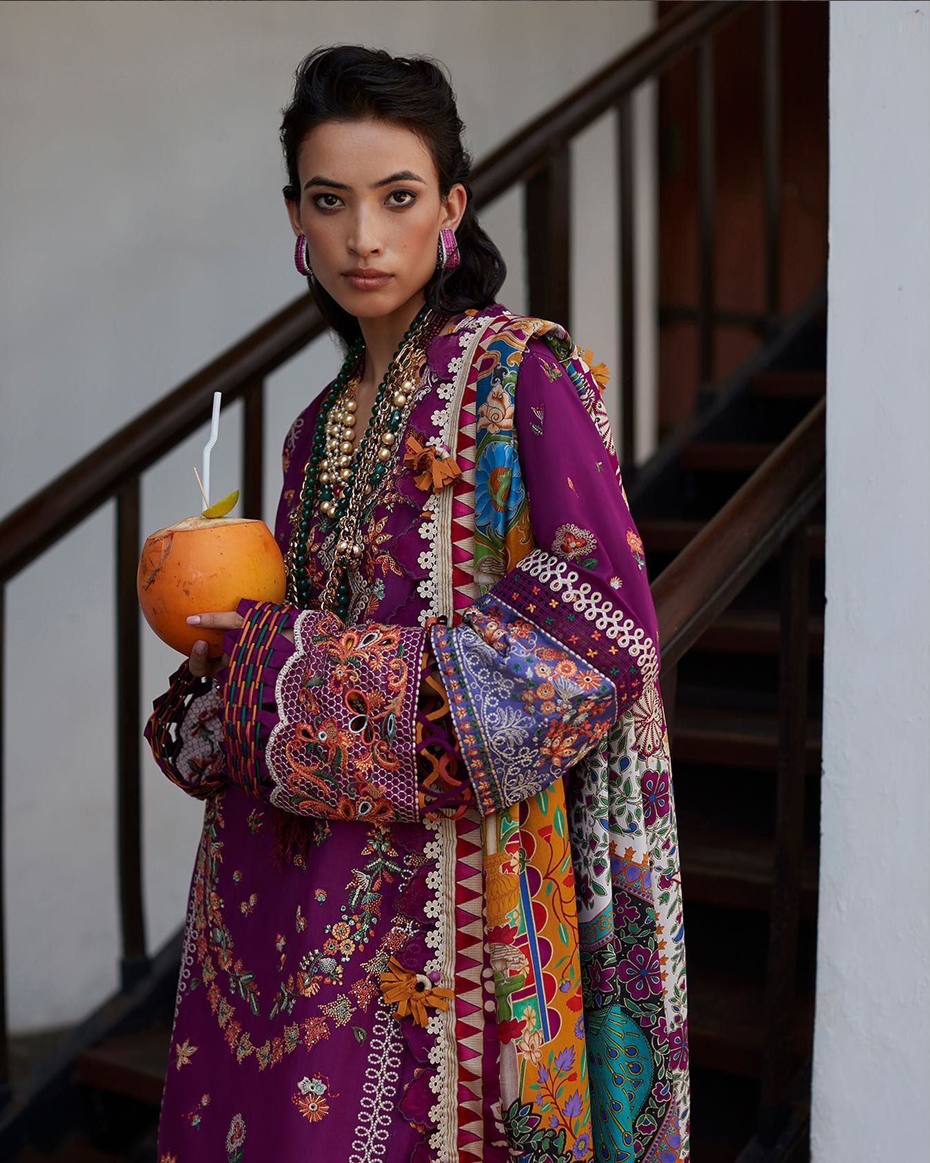Buy Now - Aalia - Elan Lawn'23 - Shahana Collection UK - Summer Lawn - Pakistani Designer wear - Wedding and Bridal party wear dresses - Elan in UK