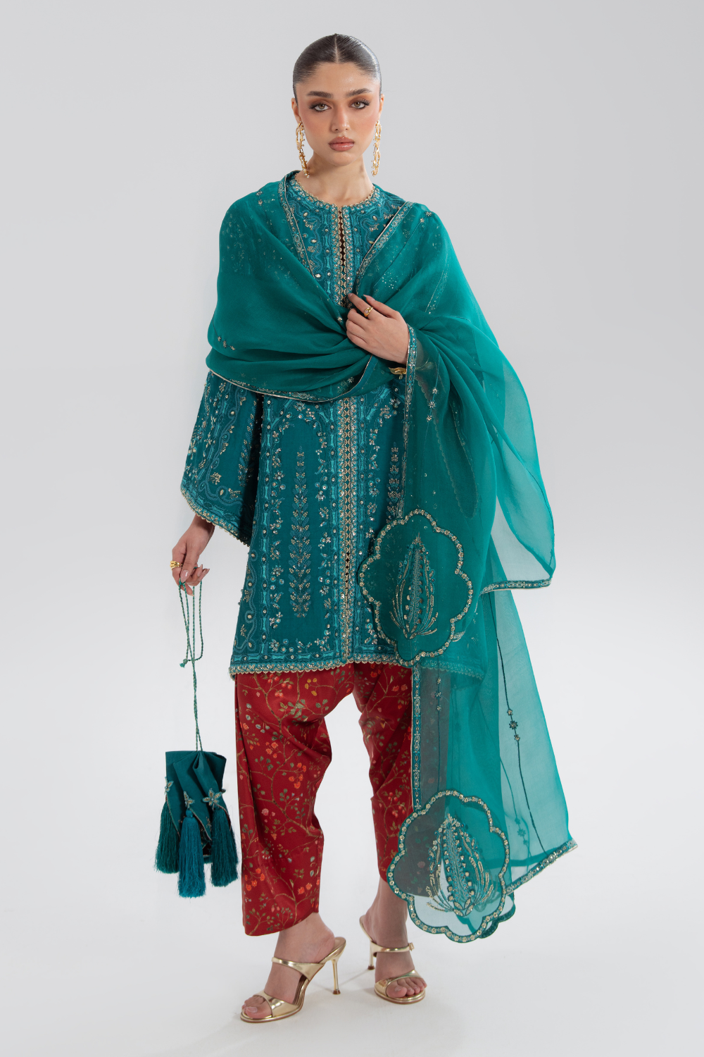 Alina by Soraya Official Shalwar Kameez - Shahana Collection UK