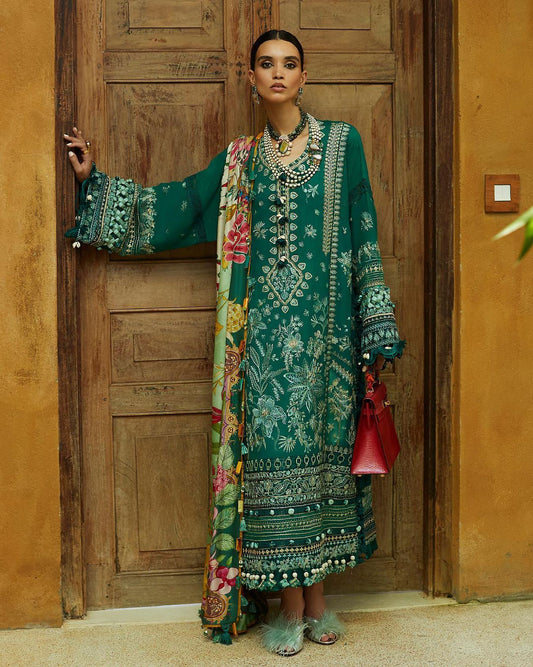 Buy Now - Arna - Elan Lawn'23 - Shahana Collection UK - Summer Lawn - Pakistani Designer wear - Wedding and Bridal party wear dresses - Elan in UK 