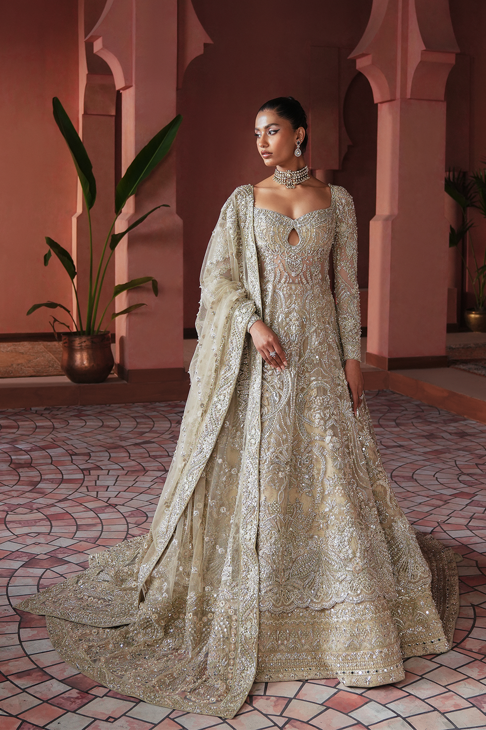 Agnes by Soraya Official Bridal Gown Lehenga - Shahana Collection UK