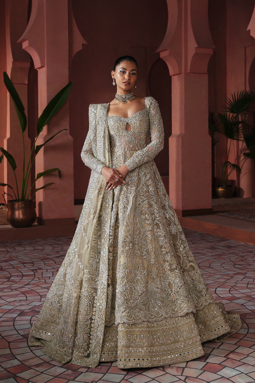 Agnes by Soraya Official Bridal Gown Lehenga - Shahana Collection UK
