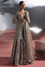 Astrell by Soraya Official Jacket Sharara Suit - Shahana Collection UK