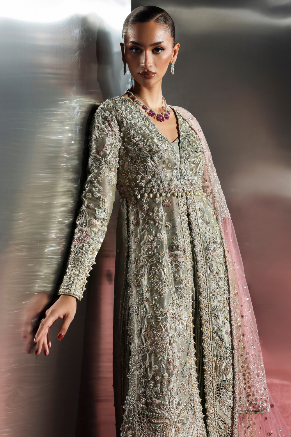 Caelis by Soraya Official Sharara Suit - Shahana Collection UK