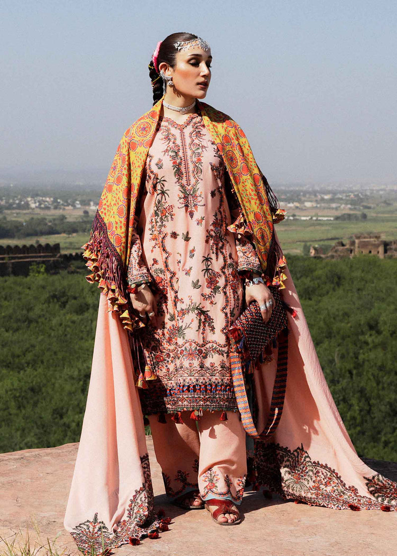 Buy Now, Calla Lily - Karandi AW 2023 - Hussain Rehar - Fall Edition - Shahana Collection UK - Winter 2023 - Wedding and Bridal Party Dresses - Pakistani Designer Dresses in UK - Shahana UK 