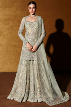 Elaris by Soraya Official Sharara Suit - Shahana Collection UK