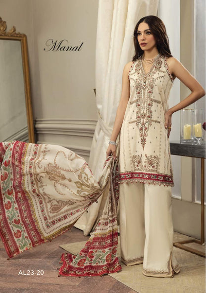 MANAL - Anaya Luxury Festive Lawn 2023