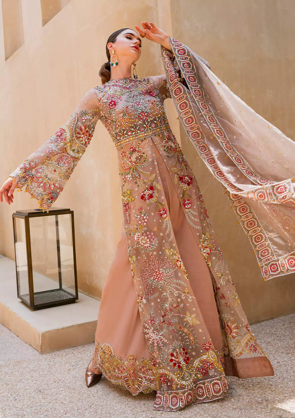 Buy Now, FEZ - Evara - Wedding Festive 2023 - Elaf Premium - Wedding and Bridal Party Dresses - Shahana Collection UK 