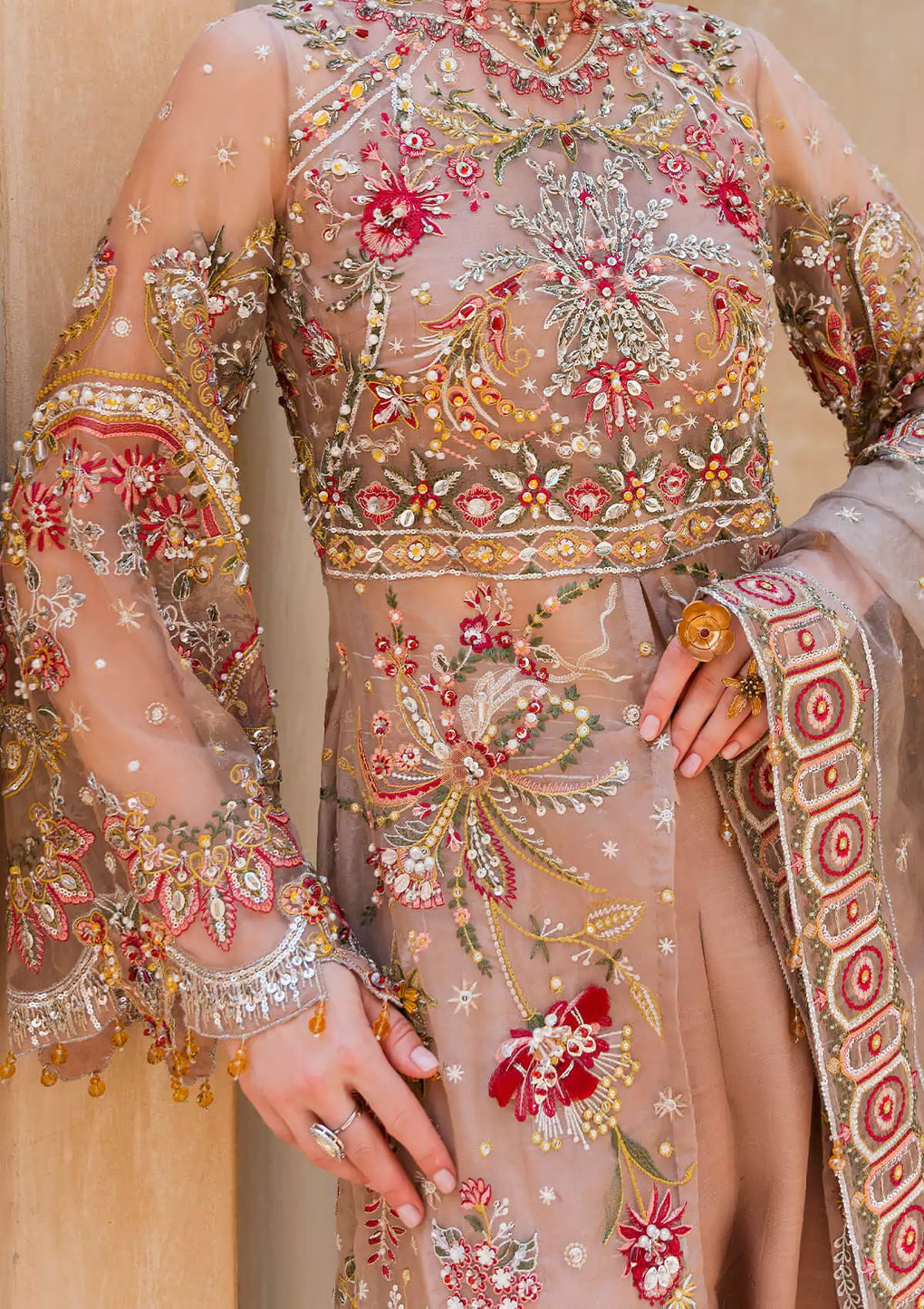 Buy Now, FEZ - Evara - Wedding Festive 2023 - Elaf Premium - Wedding and Bridal Party Dresses - Shahana Collection UK 