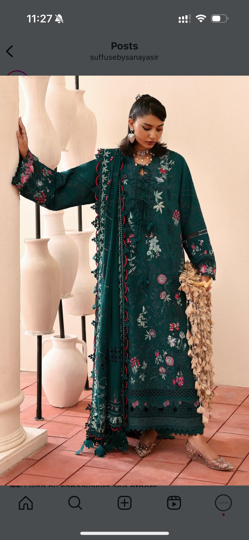 Lea by Suffuse Unstitched Lawn - Shahana Collection UK