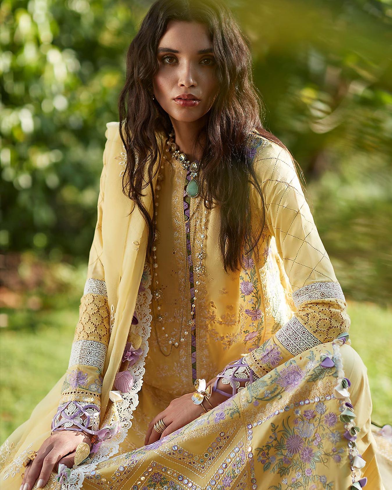 Buy Now -  Ira (1B) - Elan Lawn'23 - Shahana Collection UK - Summer Lawn - Pakistani Designer wear - Wedding and Bridal party wear dresses - Elan in UK 