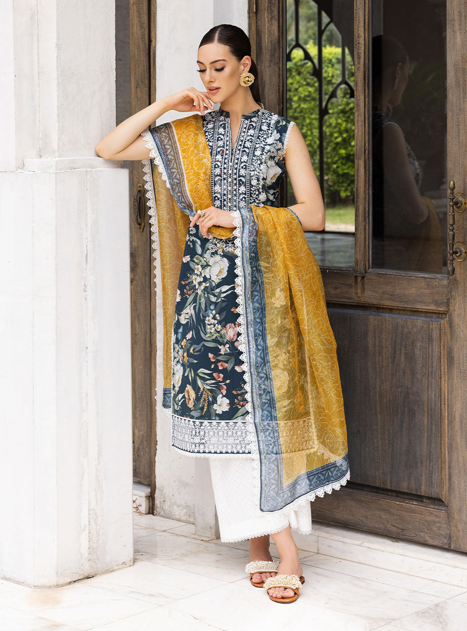 Buy Now, JADE-CHARM 1A - Tahra Lawn - Zainab Chottani - Shahana Collection UK - Wedding and Bridal Party Dresses