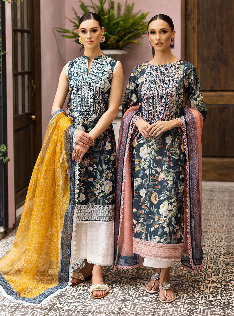 Buy Now, JADE-CHARM 1A - Tahra Lawn - Zainab Chottani - Shahana Collection UK - Wedding and Bridal Party Dresses