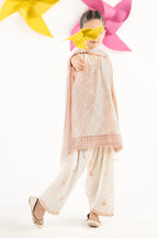 3 Piece Embroidered Dobby Lawn by Maria B Kids Luxury Pret - Shahana Collection UK