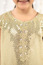 3 Piece Embroidered Chiffon by Maria B Kids Luxury Formals - Shahana Collection UK