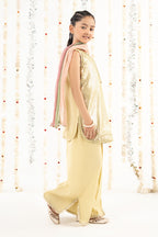 3 Piece Embroidered Chiffon by Maria B Kids Luxury Formals - Shahana Collection UK