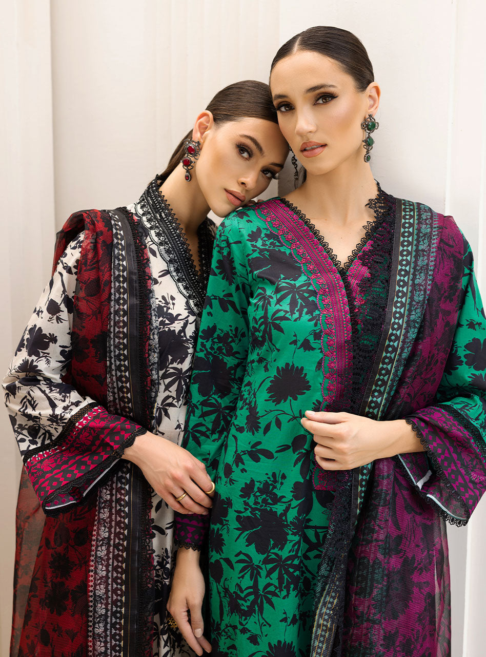 Buy Now, MYSTI-PEONY 5A - Tahra Lawn - Zainab Chottani - Shahana Collection UK - Wedding and Bridal Party Dresses