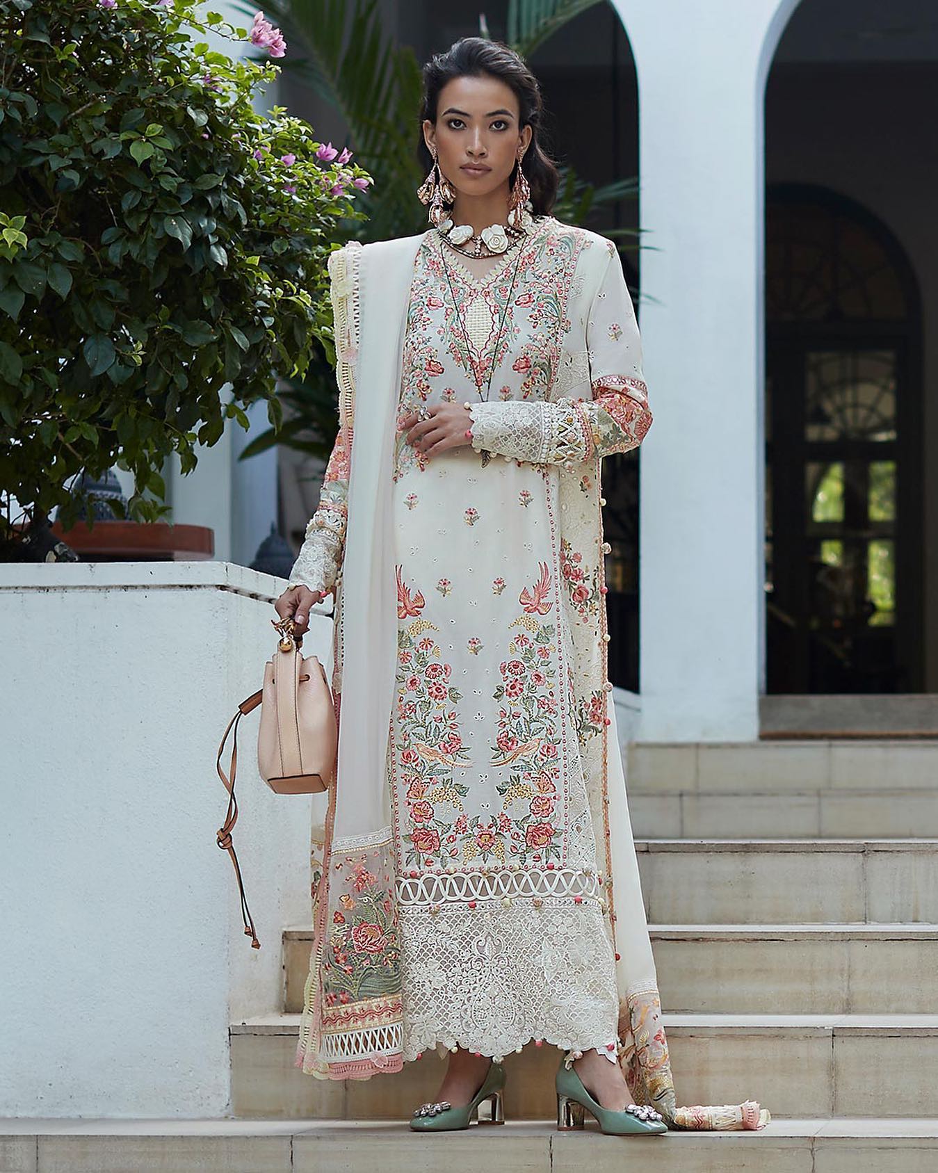 Buy Now -  Nysa (2B) - Elan Lawn'23 - Shahana Collection UK - Summer Lawn - Pakistani Designer wear - Wedding and Bridal party wear dresses - Elan in UK 