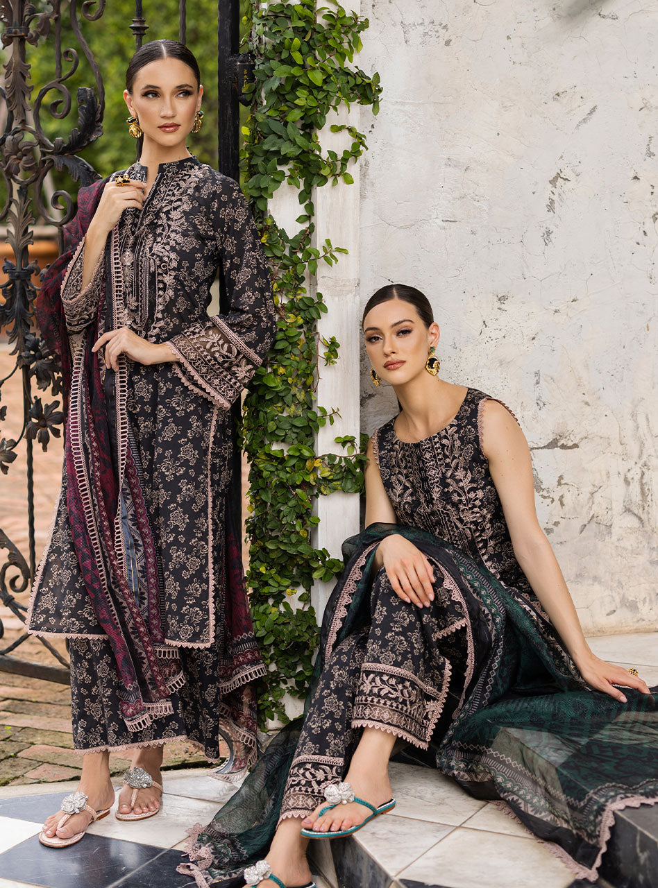 Buy Now, ONYX-AURA 6B - Tahra Lawn - Zainab Chottani - Shahana Collection UK - Wedding and Bridal Party Dresses